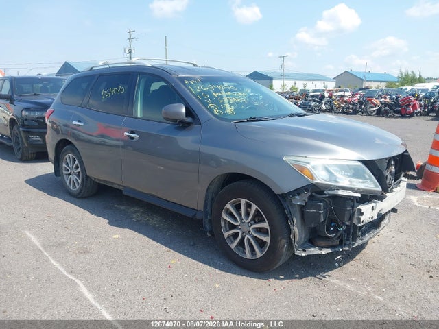 2015 Nissan Pathfinder S/sv/sl/platinum მანქანა იყიდება აუქციონზე, vin: 5N1AR2MM5FC629887, აუქციონის ნომერი: 12674070
