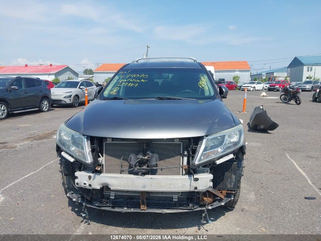 12674070 :رقم المزاد ، 5N1AR2MM5FC629887 vin ، 2015 Nissan Pathfinder S/sv/sl/platinum مزاد بيع