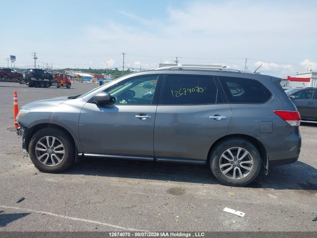 12674070 :رقم المزاد ، 5N1AR2MM5FC629887 vin ، 2015 Nissan Pathfinder S/sv/sl/platinum مزاد بيع