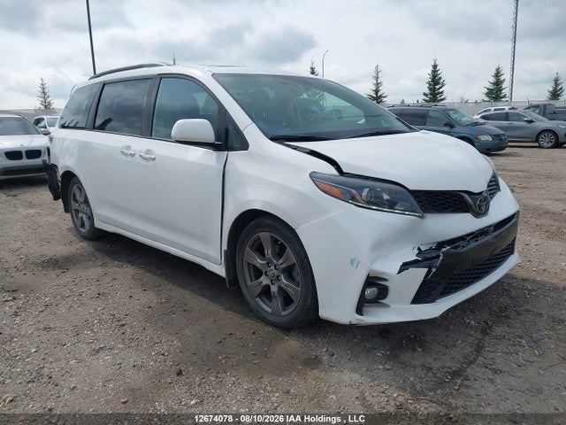 12674078 :رقم المزاد ، 5TDXZ3DC3KS982486 vin ، 2019 Toyota Sienna Se/se Premium مزاد بيع