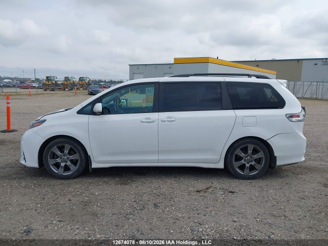 12674078 :رقم المزاد ، 5TDXZ3DC3KS982486 vin ، 2019 Toyota Sienna Se/se Premium مزاد بيع