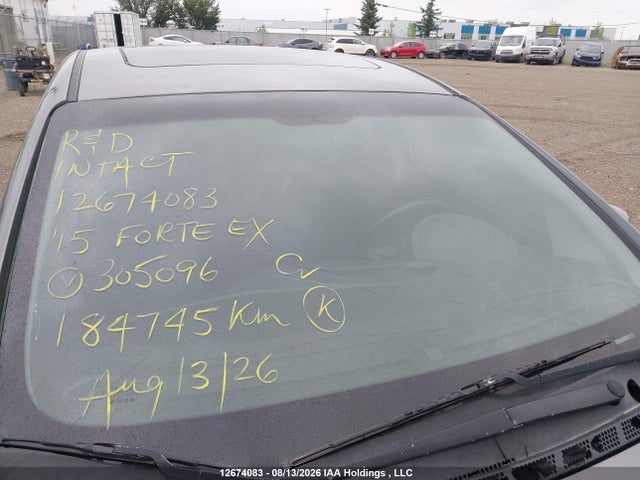 Продажа на аукционе авто 2015 Kia Forte Ex, vin: KNAFX4A83F5305096, номер лота: 12674083