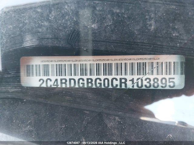Aukcja sprzedaży 2012 Dodge Grand Caravan Se, vin: 2C4RDGBG0CR103895, numer aukcji: 12674087