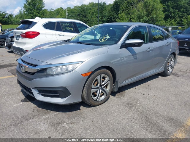 Honda Civic Lx 2017 2HGFC2F54HH025945 Image 2