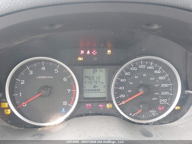 12674095 :رقم المزاد ، JF1GJAC61DH015198 vin ، 2013 Subaru Impreza 2.0i Touring Package مزاد بيع