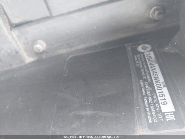 Can-Am Defender Limited Cab Hd10 2022 3JBUVAX45NK001519 Image 9