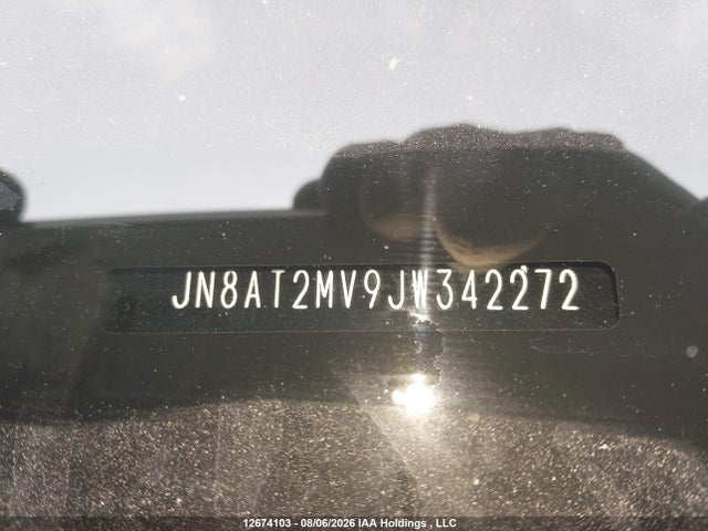JN8AT2MV9JW342272 Nissan Rogue Midnight Edition/s/sl/sl W/propilot Assist/sv