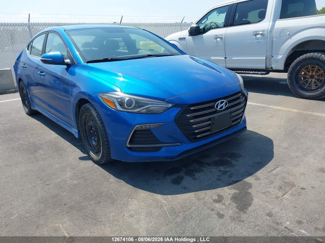 Auction sale of the 2018 Hyundai Elantra Sport, vin: KMHD04LB6JU457259, lot number: 12674106