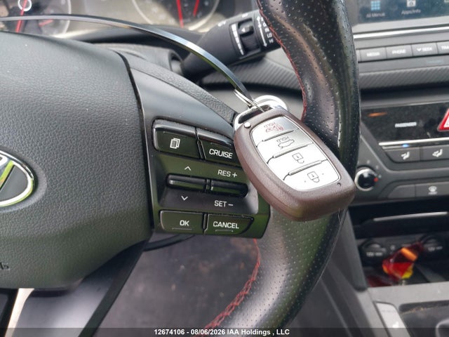 Продажа на аукционе авто 2018 Hyundai Elantra Sport, vin: KMHD04LB6JU457259, номер лота: 12674106