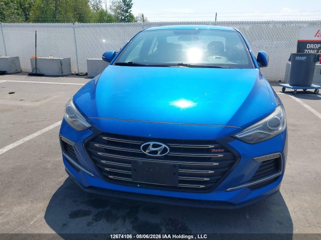 Продаж на аукціоні авто 2018 Hyundai Elantra Sport, vin: KMHD04LB6JU457259, номер лоту: 12674106