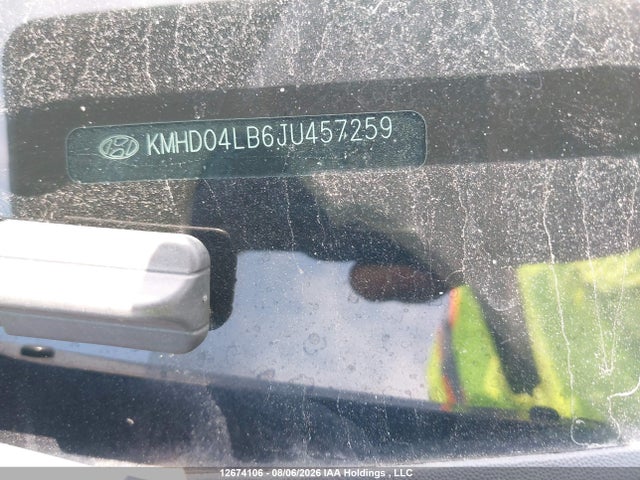 Продажа на аукционе авто 2018 Hyundai Elantra Sport, vin: KMHD04LB6JU457259, номер лота: 12674106