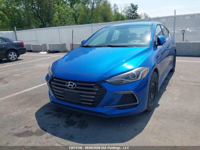 Продаж на аукціоні авто 2018 Hyundai Elantra Sport, vin: KMHD04LB6JU457259, номер лоту: 12674106