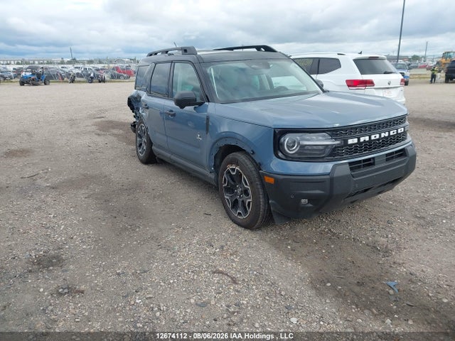 2026 Ford Bronco Sport Outer Banks მანქანა იყიდება აუქციონზე, vin: 3FMCR9CN9TRE37476, აუქციონის ნომერი: 12674112