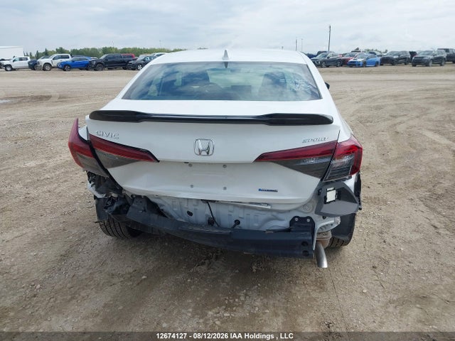 12674127 :رقم المزاد ، 2HGFE4F8XSH013175 vin ، 2025 Honda Civic Hybrid Sport/sport Touring مزاد بيع