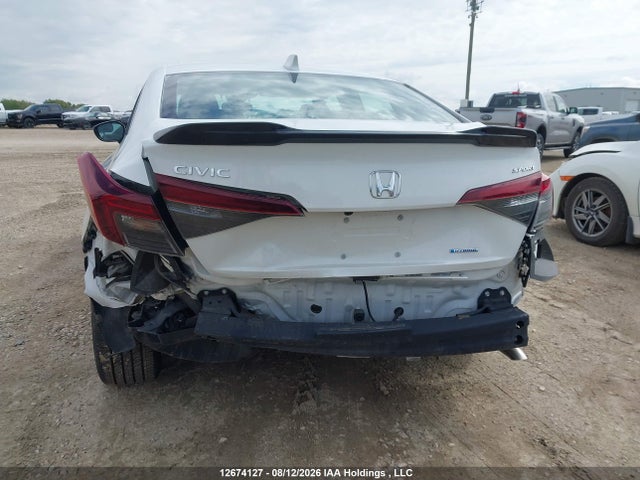 12674127 :رقم المزاد ، 2HGFE4F8XSH013175 vin ، 2025 Honda Civic Hybrid Sport/sport Touring مزاد بيع