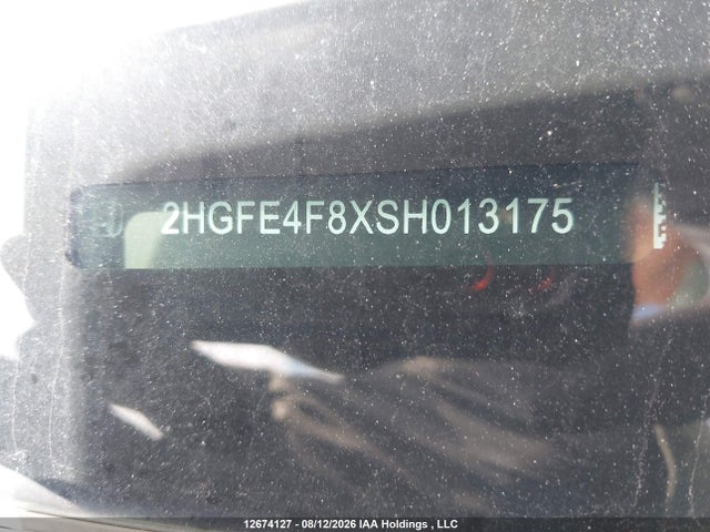 12674127 :رقم المزاد ، 2HGFE4F8XSH013175 vin ، 2025 Honda Civic Hybrid Sport/sport Touring مزاد بيع