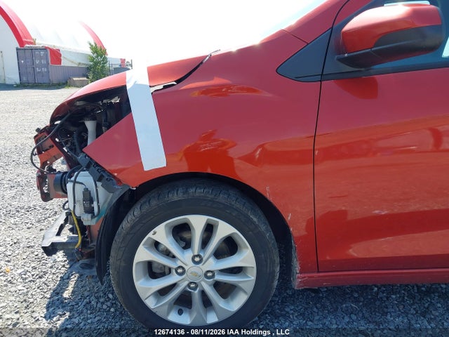 2021 Chevrolet Spark 1lt Cvt მანქანა იყიდება აუქციონზე, vin: KL8CD6SA0MC705520, აუქციონის ნომერი: 12674136