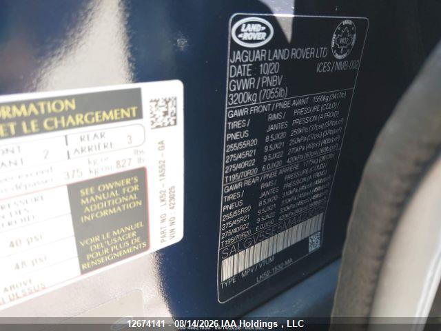 SALGV5SE5MA423025 Land Rover Range Rover P525 Autobiography