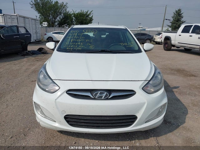 12674150 :رقم المزاد ، KMHCU5AEXDU120245 vin ، 2013 Hyundai Accent Gls/se مزاد بيع