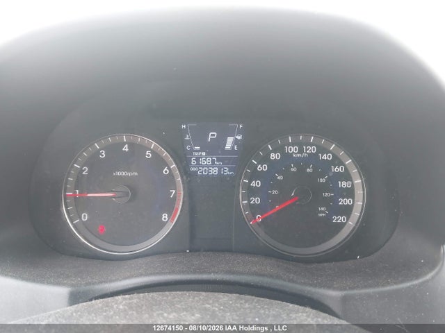 12674150 :رقم المزاد ، KMHCU5AEXDU120245 vin ، 2013 Hyundai Accent Gls/se مزاد بيع