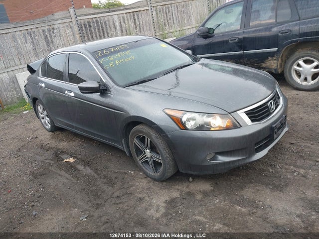 2008 Honda Accord Ex-l V6 მანქანა იყიდება აუქციონზე, vin: 1HGCP36878A801345, აუქციონის ნომერი: 12674153