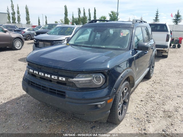Aukcja sprzedaży 2022 Ford Bronco Sport Outer Banks, vin: 3FMCR9C60NRD64512, numer aukcji: 12670430