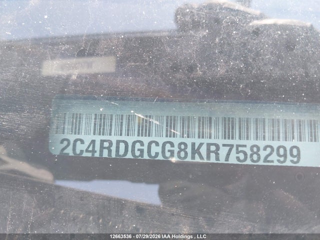 Продажа на аукционе авто 2019 Dodge Grand Caravan 35th Anniversary Edition, vin: 2C4RDGCG8KR758299, номер лота: 12663536