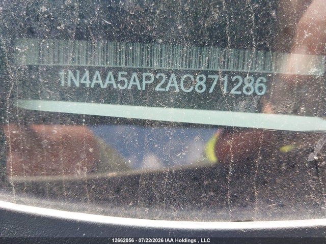 Продаж на аукціоні авто 2010 Nissan Maxima 3.5 Sv, vin: 1N4AA5AP2AC871286, номер лоту: 12662056