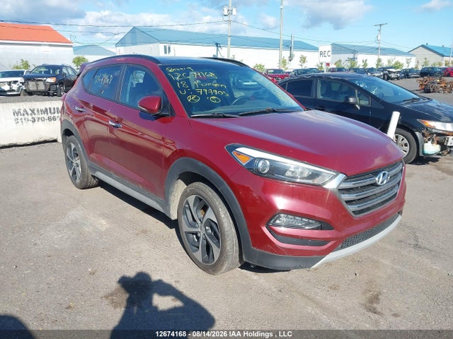 2018 Hyundai Tucson Se 1.6t მანქანა იყიდება აუქციონზე, vin: KM8J3CA22JU797905, აუქციონის ნომერი: 12674168