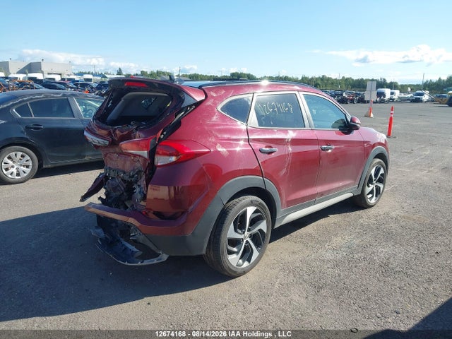 2018 Hyundai Tucson Se 1.6t მანქანა იყიდება აუქციონზე, vin: KM8J3CA22JU797905, აუქციონის ნომერი: 12674168