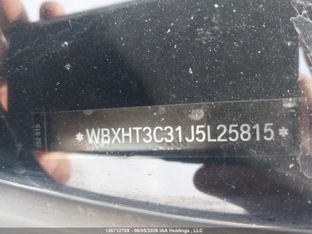 WBXHT3C31J5L25815 BMW X1 Xdrive28i