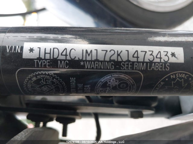 Aukcja sprzedaży 2002 Harley-davidson Xl883 C, vin: 1HD4CJM172K147343, numer aukcji: 12674186