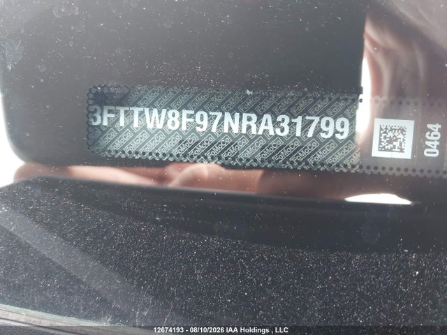 Продаж на аукціоні авто 2022 Ford Maverick Xlt, vin: 3FTTW8F97NRA31799, номер лоту: 12674193