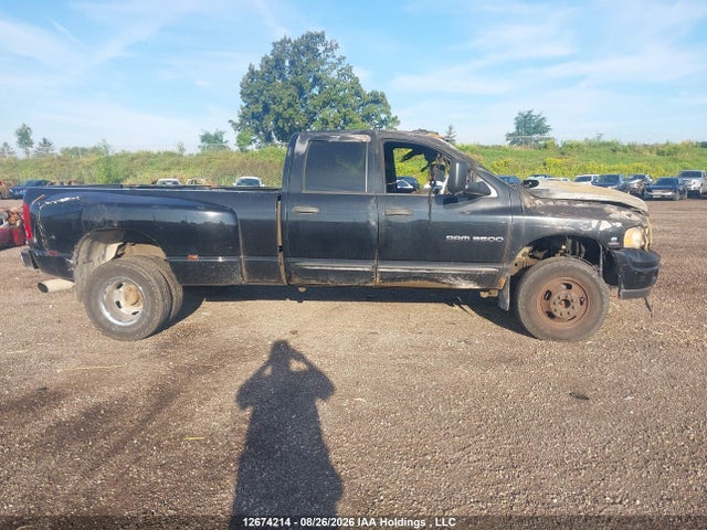 2004 Dodge Ram 3500 St/slt მანქანა იყიდება აუქციონზე, vin: 3D7MU48C84G250301, აუქციონის ნომერი: 12674214