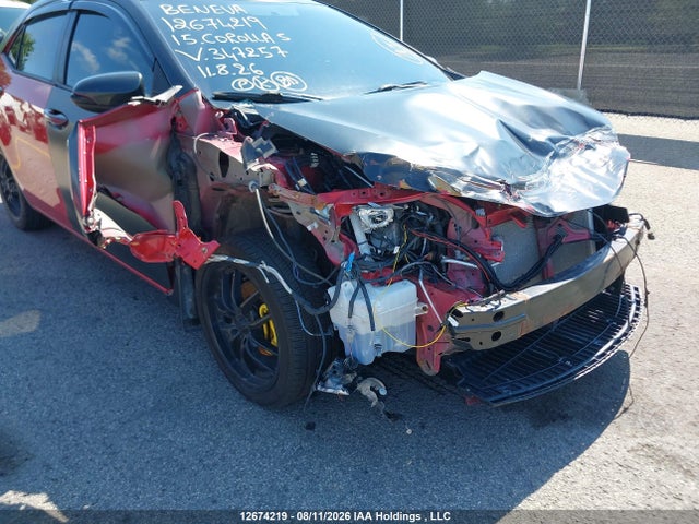 Aukcja sprzedaży 2015 Toyota Corolla S, vin: 2T1BURHE5FC347257, numer aukcji: 12674219