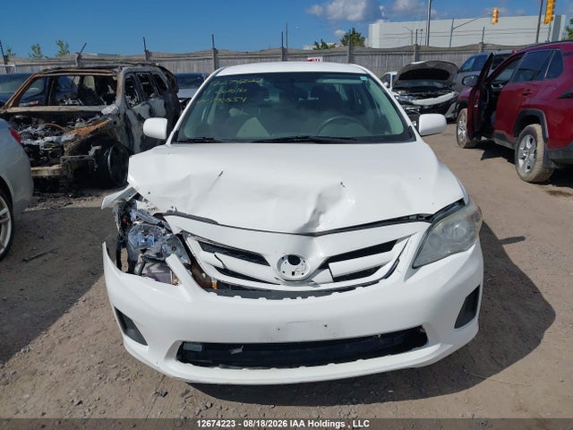 12674223 :رقم المزاد ، 2T1BU4EE2BC740554 vin ، 2011 Toyota Corolla Ce مزاد بيع
