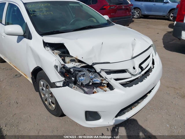 12674223 :رقم المزاد ، 2T1BU4EE2BC740554 vin ، 2011 Toyota Corolla Ce مزاد بيع