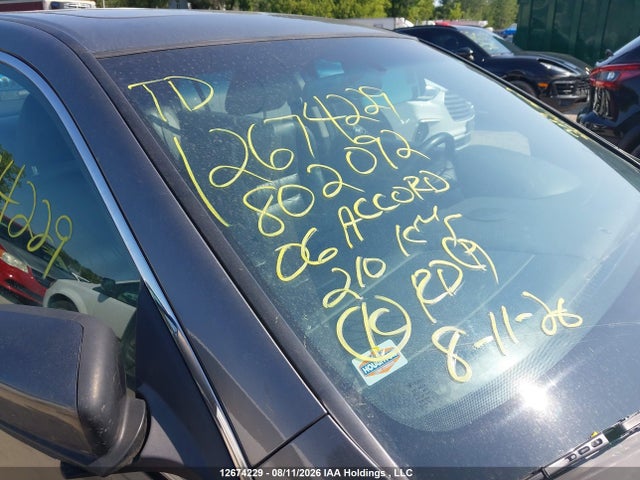 Aukcja sprzedaży 2006 Honda Accord Ex V6, vin: 1HGCM66526A802092, numer aukcji: 12674229