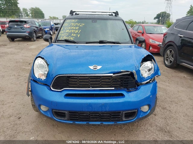 Aukcja sprzedaży 2011 Mini Cooper S Countryman, vin: WMWZC5C53BWM10081, numer aukcji: 12674242