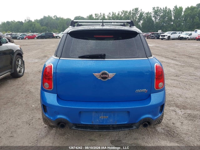 Aukcja sprzedaży 2011 Mini Cooper S Countryman, vin: WMWZC5C53BWM10081, numer aukcji: 12674242