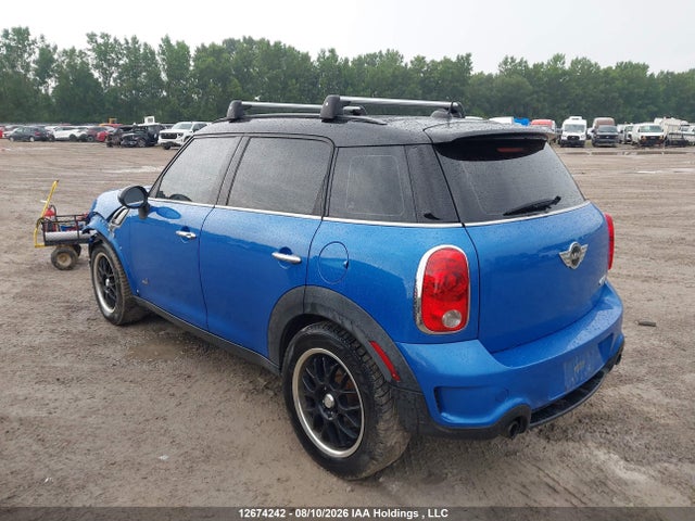 Aukcja sprzedaży 2011 Mini Cooper S Countryman, vin: WMWZC5C53BWM10081, numer aukcji: 12674242