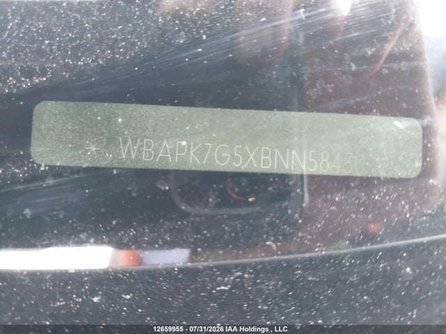 Aukcja sprzedaży 2011 Bmw 3 Series, vin: WBAPK7G5XBNN58430, numer aukcji: 12659955