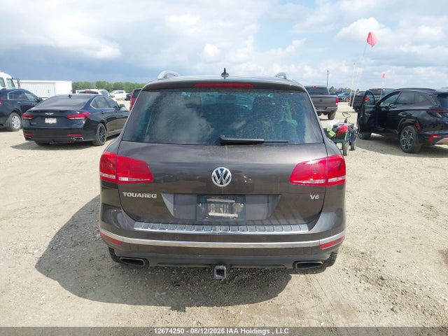 12674250 :رقم المزاد ، WVGEF9BP2FD004809 vin ، 2015 Volkswagen Touareg V6 مزاد بيع