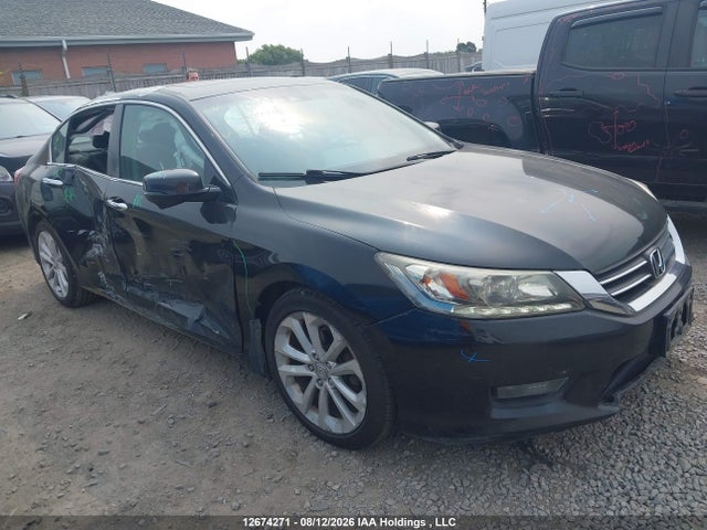 12674271 :رقم المزاد ، 1HGCR2F92EA806798 vin ، 2014 Honda Accord Touring مزاد بيع
