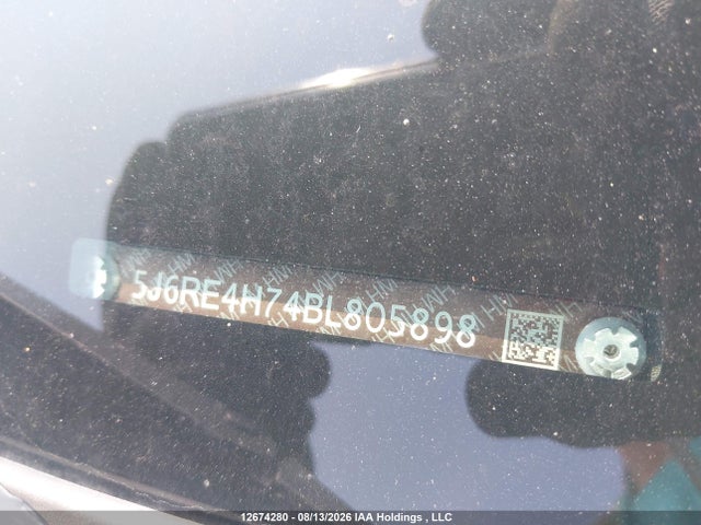 2011 Honda Cr-v Ex-l მანქანა იყიდება აუქციონზე, vin: 5J6RE4H74BL805898, აუქციონის ნომერი: 12674280