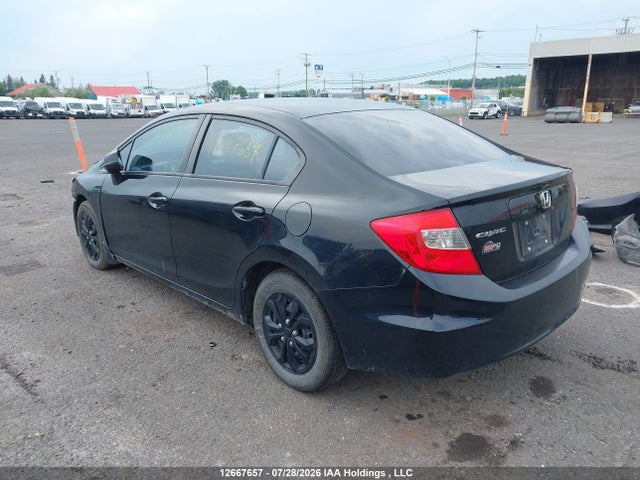 2012 Honda Civic Lx მანქანა იყიდება აუქციონზე, vin: 2HGFB2F41CH117405, აუქციონის ნომერი: 12667657