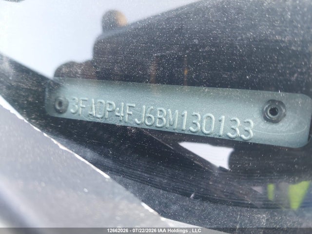 Продажа на аукционе авто 2011 Ford Fiesta Ses, vin: 3FADP4FJ6BM130133, номер лота: 12662026