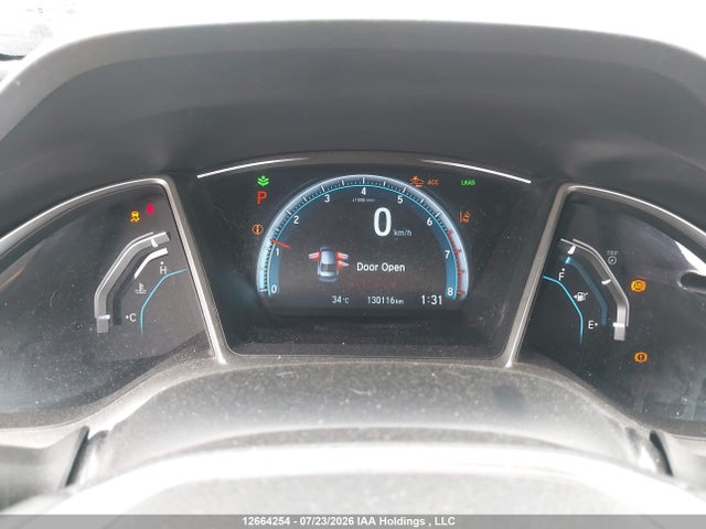 Продаж на аукціоні авто 2016 Honda Civic Touring, vin: 2HGFC1F93GH100405, номер лоту: 12664254