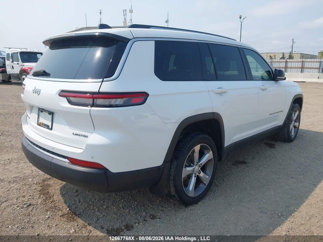 Продажа на аукционе авто 2022 Jeep Grand Cherokee L Limited, vin: 1C4RJKBG3N8529851, номер лота: 12667768