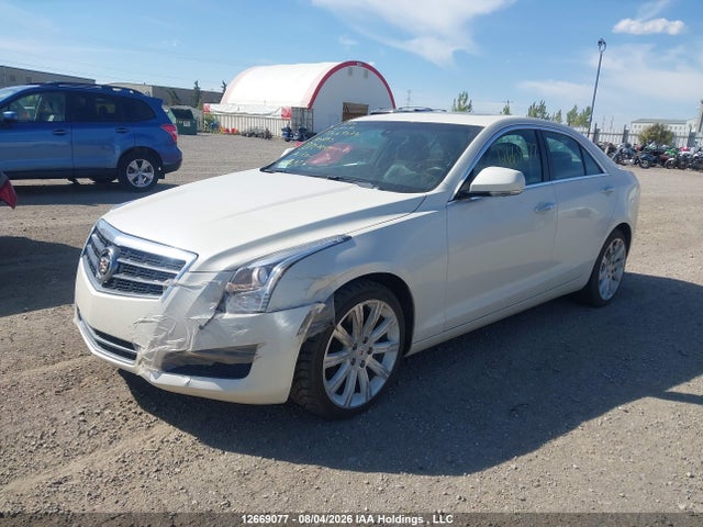 2014 Cadillac Ats Turbo Luxury მანქანა იყიდება აუქციონზე, vin: 1G6AH5RX3E0127040, აუქციონის ნომერი: 12669077